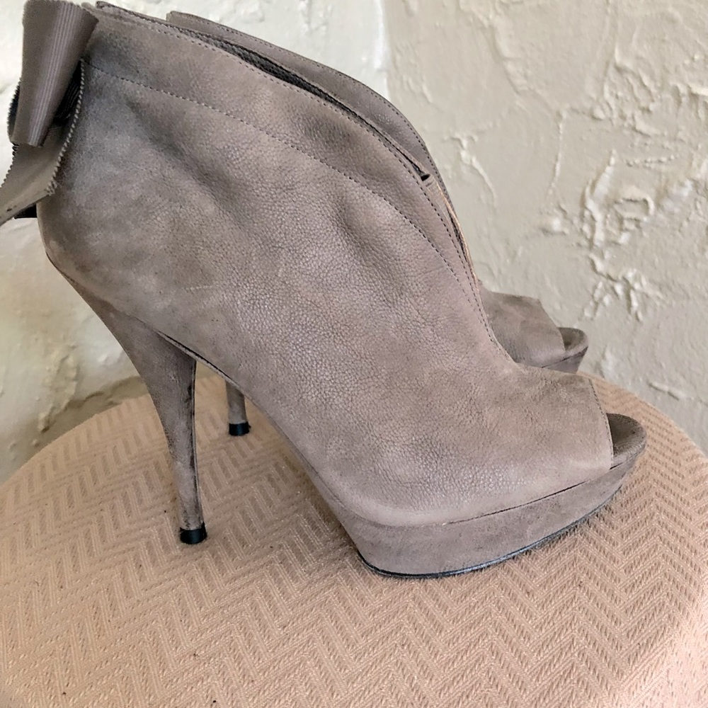Vera Wang Napa Leather booties